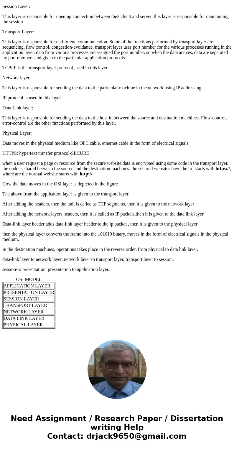 A student is curious about how a Web site appears on his computer screen. Draw and explain the communication between a client and a server when the client reque