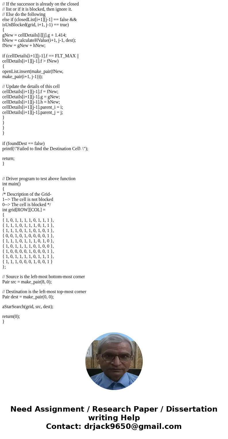 Can someone write an A* search algorithm function in (a Scheme/Lisp derivative programming language DrRacket).Solution #include<bits/stdc++.h> using names Can someone write an A* search algorithm function in (a Scheme/Lisp derivative programming language DrRacket).Solution #include<bits/stdc++.h> using names