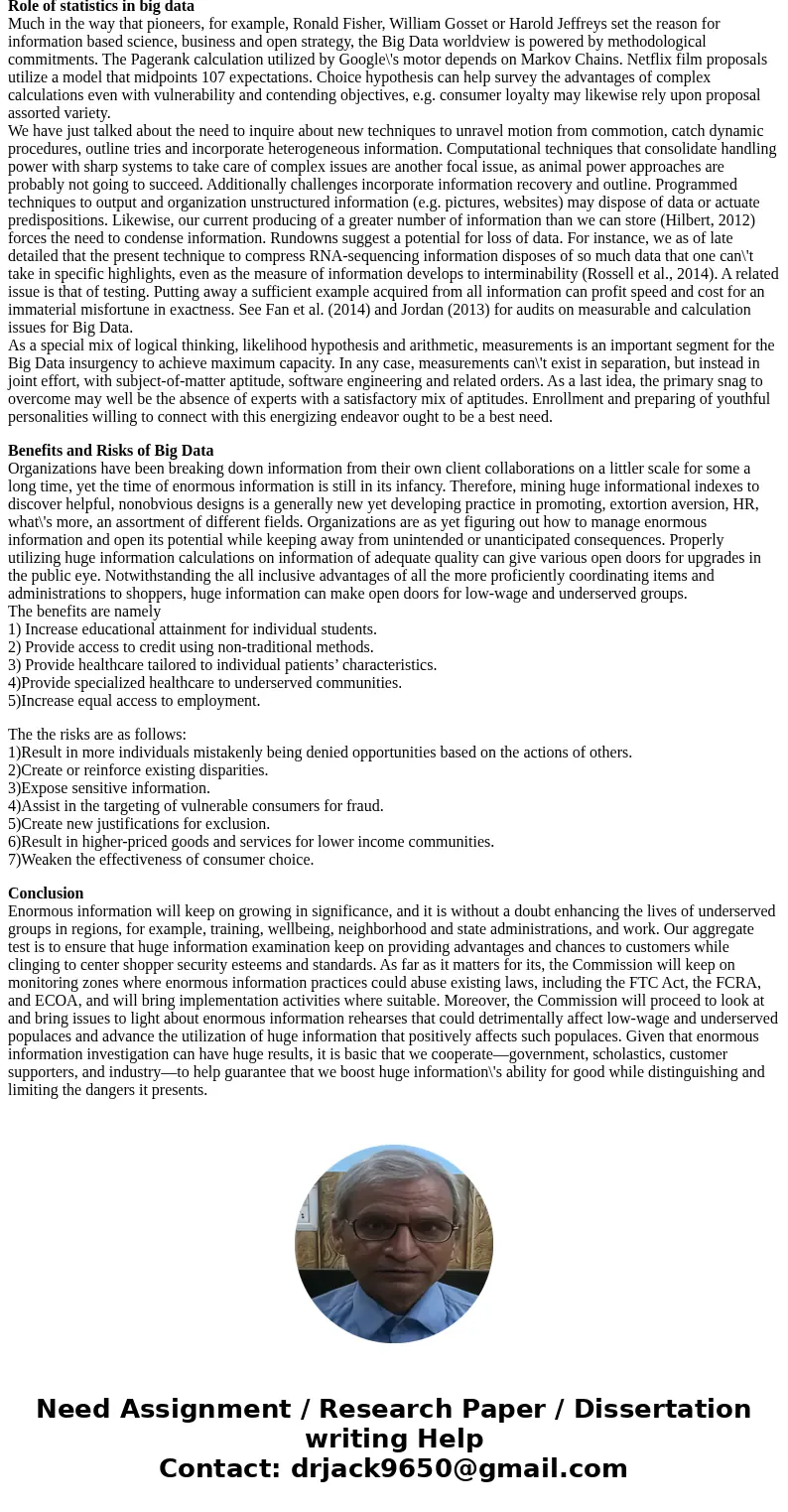 Choose 1 of this 6 subjects (examples) in the bottom write ethically please complete it all This is a quantitative analysis focus these are the chapters we cove
