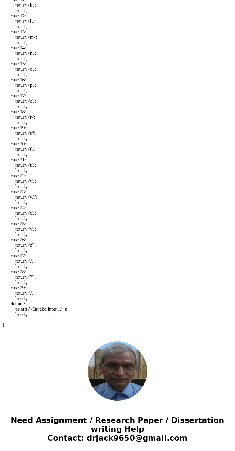 Create a program that will accept a message from the user and either encrypt ordecrypt it with the following algorithms: To encrypt: get the character you wish  Create a program that will accept a message from the user and either encrypt ordecrypt it with the following algorithms: To encrypt: get the character you wish