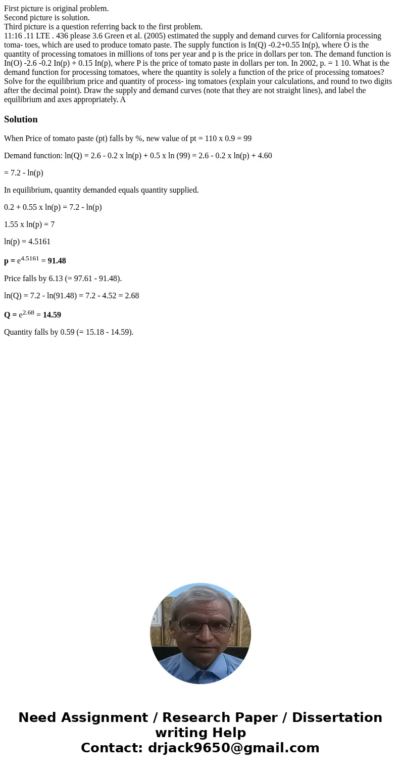 First picture is original problem. Second picture is solution. Third picture is a question referring back to the first problem. 11:16 .11 LTE . 436 please 3.6 G First picture is original problem. Second picture is solution. Third picture is a question referring back to the first problem. 11:16 .11 LTE . 436 please 3.6 G