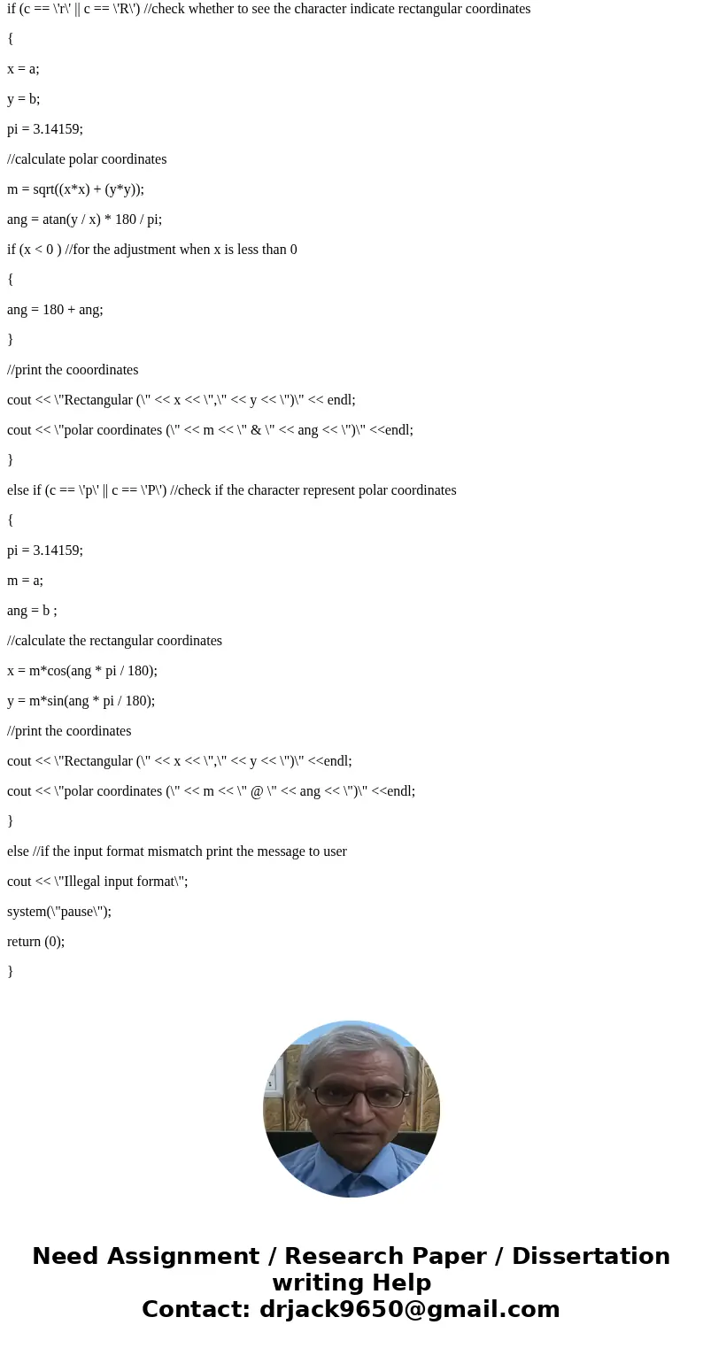 for the part one I wrote #include <iostream> #include <cmath> #include <iomanip> using namespace std; int main(void) { float a, b, x, y, m, an for the part one I wrote #include <iostream> #include <cmath> #include <iomanip> using namespace std; int main(void) { float a, b, x, y, m, an