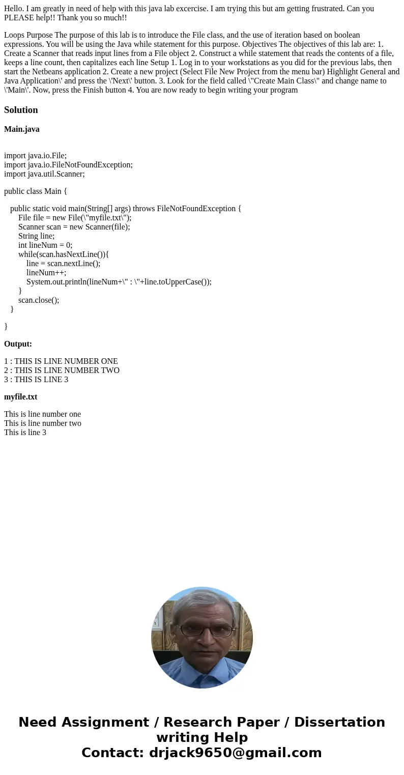Hello. I am greatly in need of help with this java lab excercise. I am trying this but am getting frustrated. Can you PLEASE help!! Thank you so much!! Loops Pu Hello. I am greatly in need of help with this java lab excercise. I am trying this but am getting frustrated. Can you PLEASE help!! Thank you so much!! Loops Pu