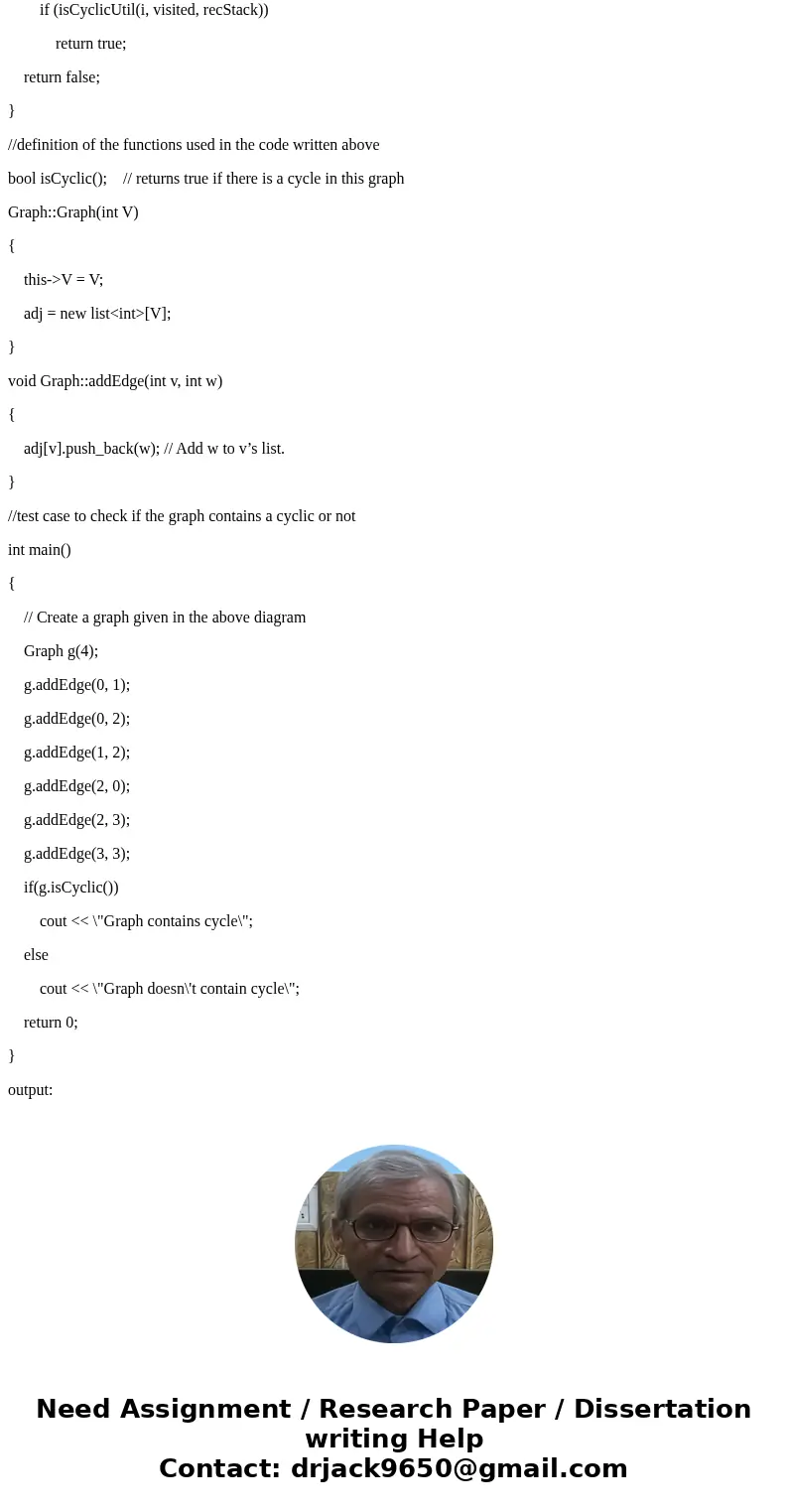 Help write and incorporate these two functions into existing C++ code! Task 1. Write a function that determines whether the graph is strongly connected or not.  Help write and incorporate these two functions into existing C++ code! Task 1. Write a function that determines whether the graph is strongly connected or not.