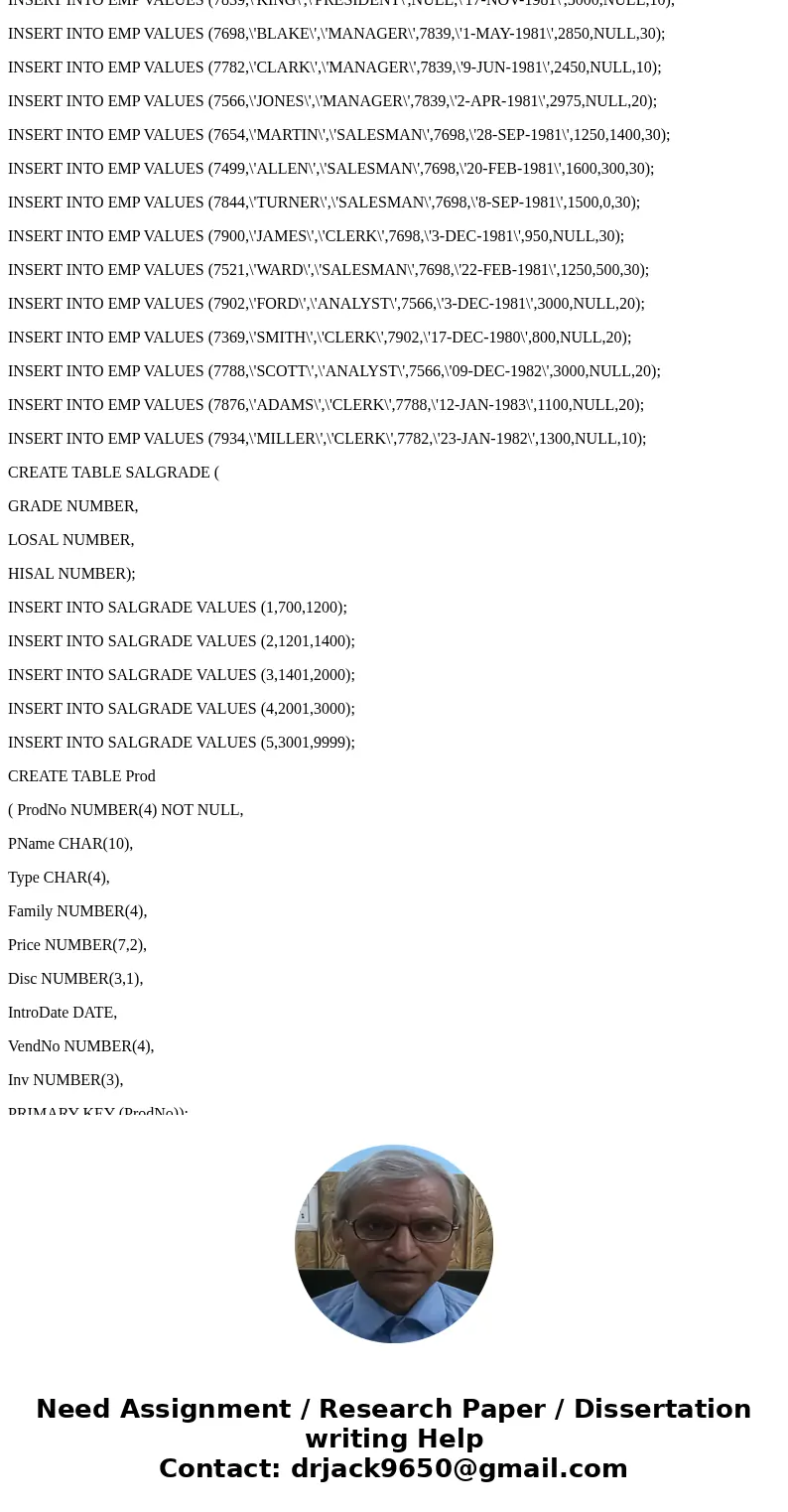 home / study / engineering / computer science / questions and answers / -- echo building demo tables. please wait. drop ... Your question has been answered Let 