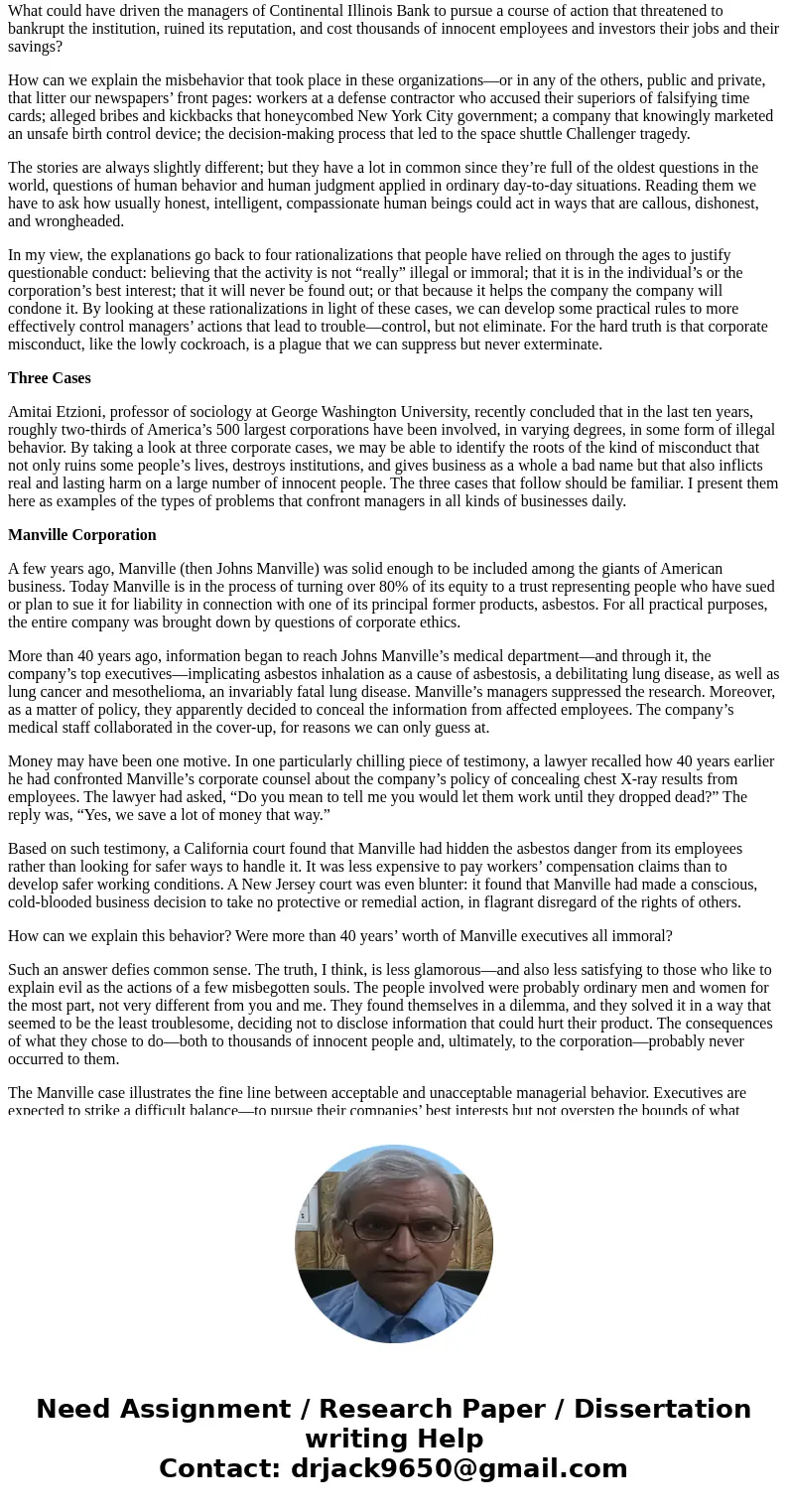 In creating long term relationships business leaders are often troubled with unethical decisions. How do you plan to be a Christian business leader, while remai