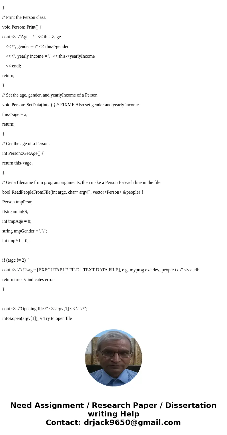 In this programming assignment, you’ll identify the number of potential customers for a business. The starter program outputs the number of potential customers  In this programming assignment, you’ll identify the number of potential customers for a business. The starter program outputs the number of potential customers