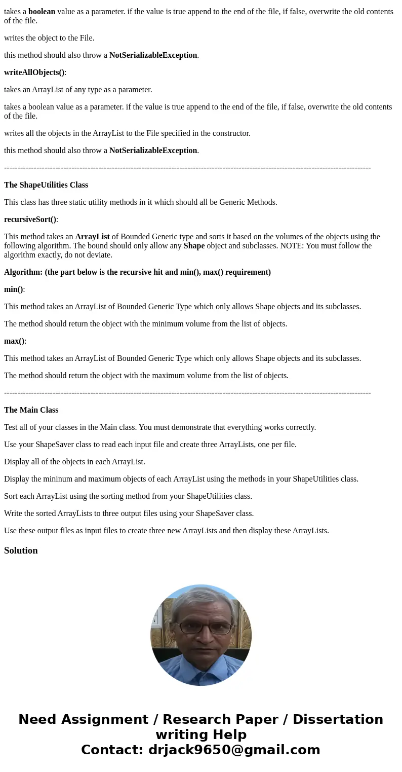 Java Program Please read very carefully. Required Formulas: Cone Volume: 1/3 r^2 h Ellipsoid Volume: 4/3 r1 r2 r3 Sphere Volume: 4/3 r^3 ----------------------- Java Program Please read very carefully. Required Formulas: Cone Volume: 1/3 r^2 h Ellipsoid Volume: 4/3 r1 r2 r3 Sphere Volume: 4/3 r^3 -----------------------