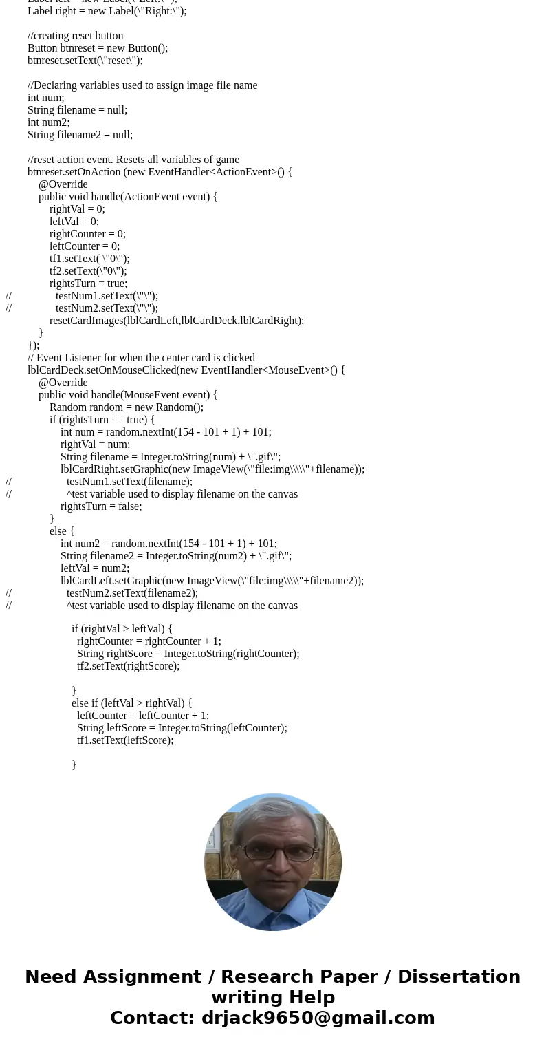 JavaFX Events Introduction The purpose of this assignment is to get you familiar with the basics of the JavaFX Events. In particular you will need to be familia JavaFX Events Introduction The purpose of this assignment is to get you familiar with the basics of the JavaFX Events. In particular you will need to be familia