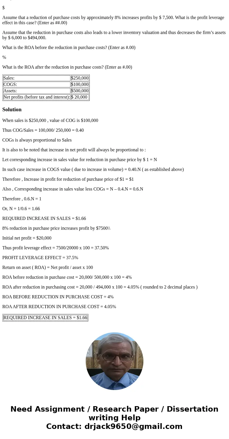 John, a buyer at The Albany Engineering Co Ltd, is recommending an outsourcing option to company management. As part of his presentation, John wants to demonstr