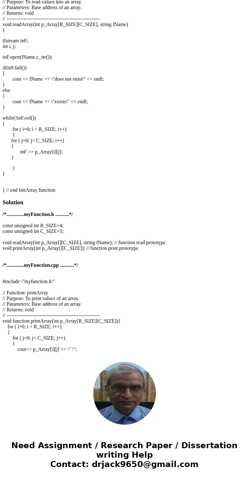 Lab Exercise — 2-D Arrays in C++ In this lab exercise, you are required to write a C++ program to add two 4 * 5 matrices and then output the results to the scre Lab Exercise — 2-D Arrays in C++ In this lab exercise, you are required to write a C++ program to add two 4 * 5 matrices and then output the results to the scre