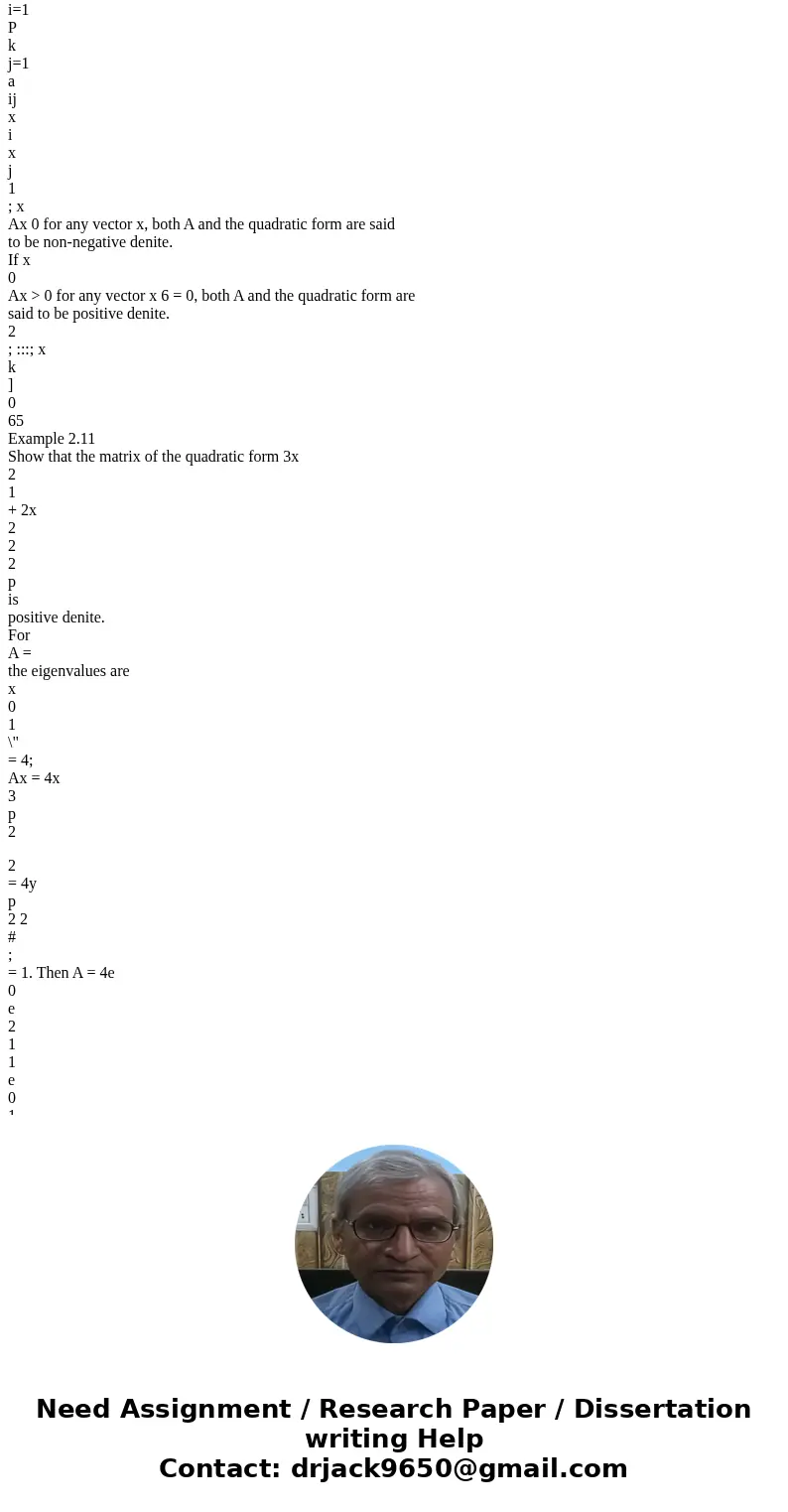  Let A = [1 3 0 1 6 2 0 0 1 4 2 1 0 0 0 0 1 3]. Find the dimensions of the null space and column space for A. Give your reasons! dim(null(A)) = dim(col(A)) = If