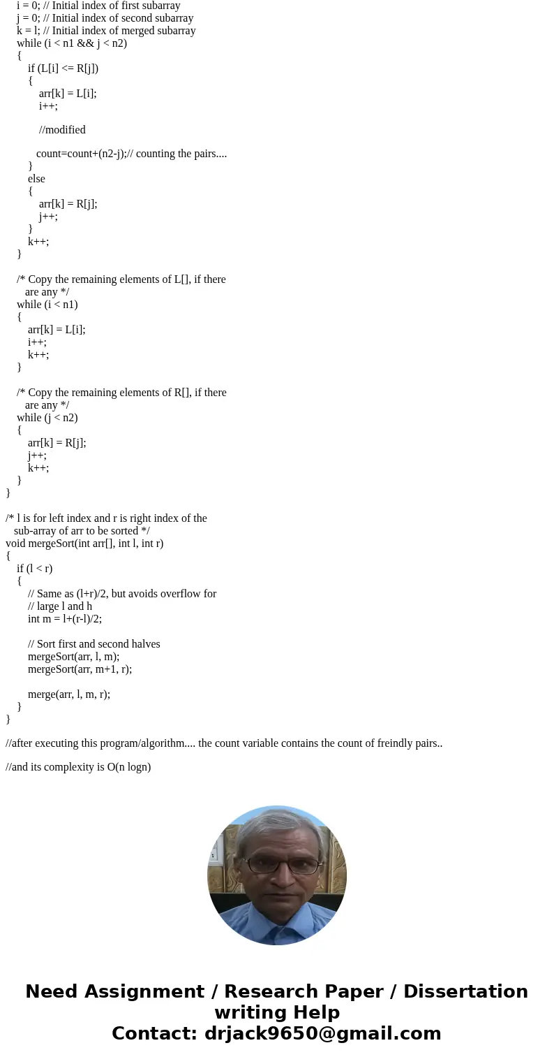  Let S = S[0], S[1), ..., S[n - 1] be a sequence of n distinct elements on which a total order relation is defined. We say that two elements S[i] and S[j] in S 