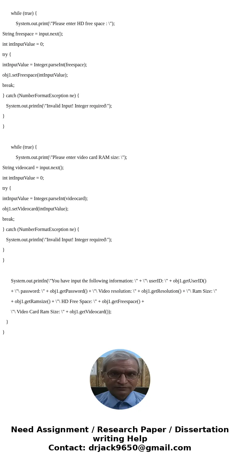 My resolution isn\'t printing our correct, it ask again for a new input but thats about it. it doesnt check to see if its the correct input. here is my code: im