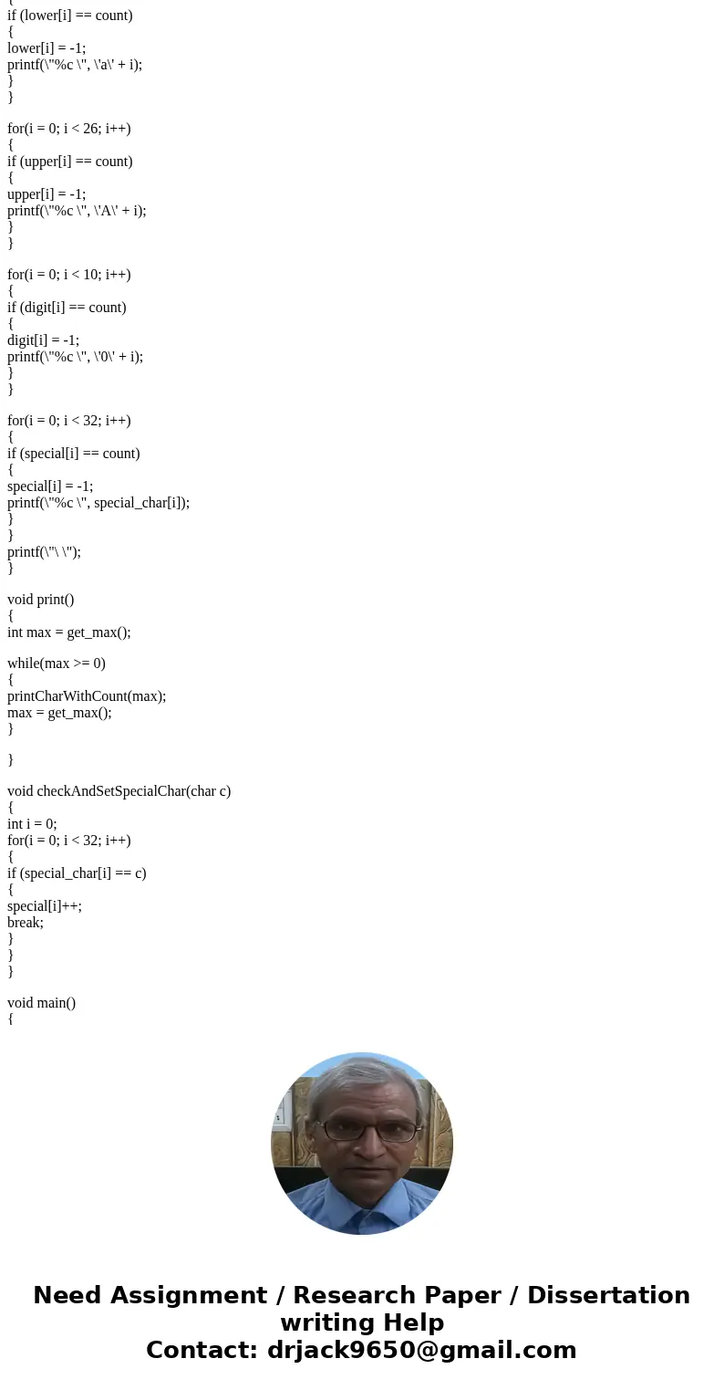 NOTE****: This program reads the strings entered from standard input... Not from an actual FILE.Solution#include <stdio.h> #include <ctype.h> int lo NOTE****: This program reads the strings entered from standard input... Not from an actual FILE.Solution#include <stdio.h> #include <ctype.h> int lo