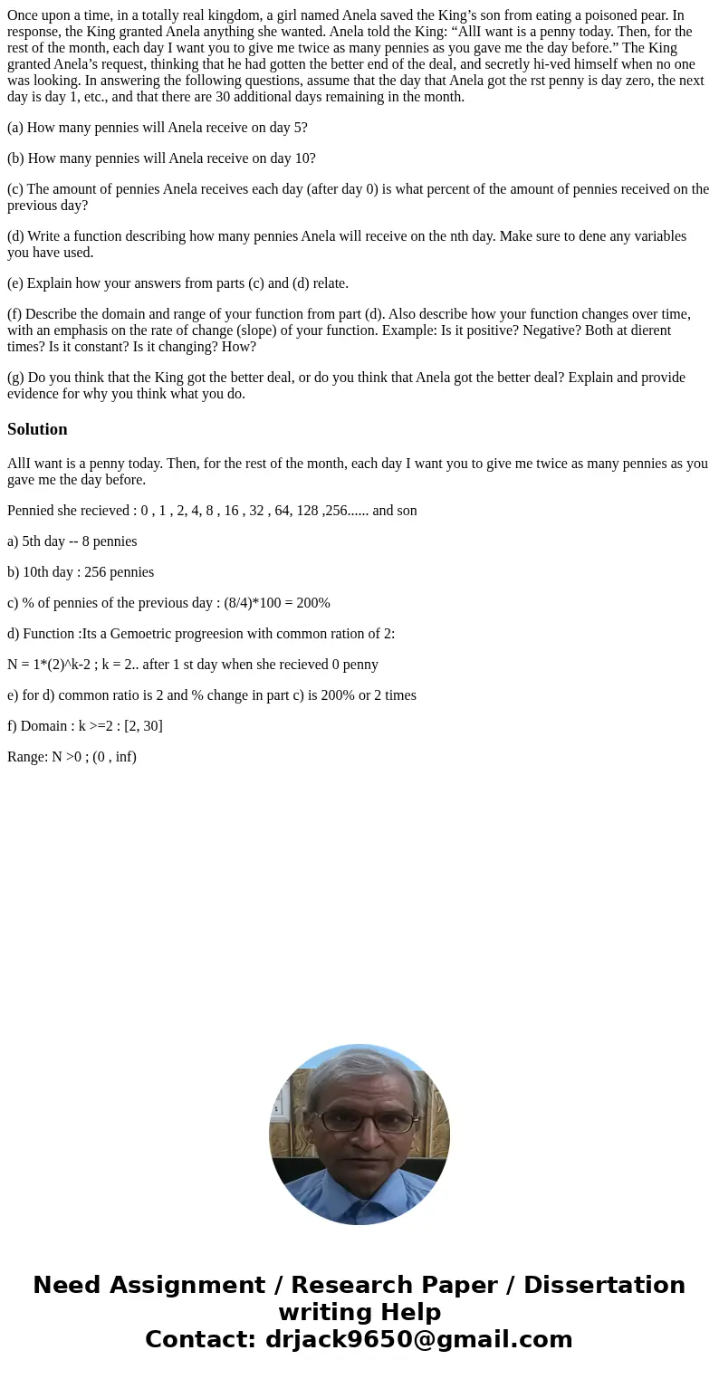 Once upon a time, in a totally real kingdom, a girl named Anela saved the King’s son from eating a poisoned pear. In response, the King granted Anela anything s
