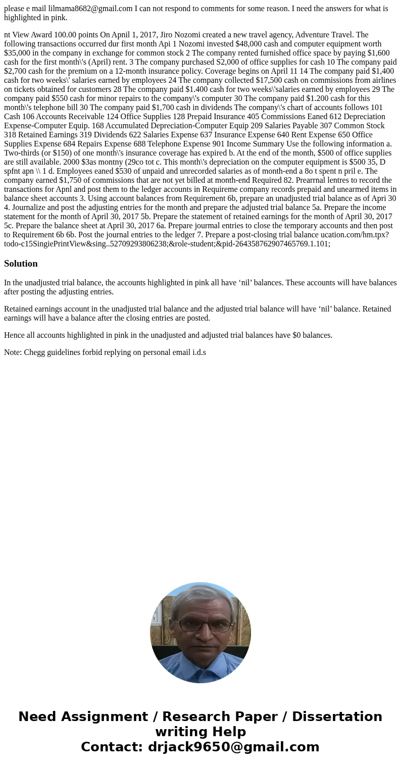 please e mail lilmama8682@gmail.com I can not respond to comments for some reason. I need the answers for what is highlighted in pink. nt View Award 100.00 poi  please e mail lilmama8682@gmail.com I can not respond to comments for some reason. I need the answers for what is highlighted in pink. nt View Award 100.00 poi