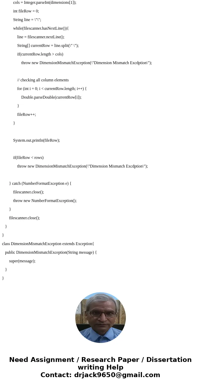 Please help with this code! Create a class called FormatChecker: Your FormatChecker class will contain a public static method called checkFormat that takes as a Please help with this code! Create a class called FormatChecker: Your FormatChecker class will contain a public static method called checkFormat that takes as a