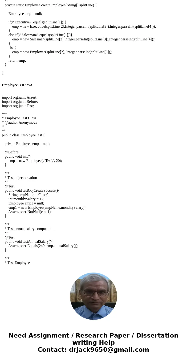The first programming project involves writing a program that computes the salaries for a collection of employees of different types. This program consists of f The first programming project involves writing a program that computes the salaries for a collection of employees of different types. This program consists of f