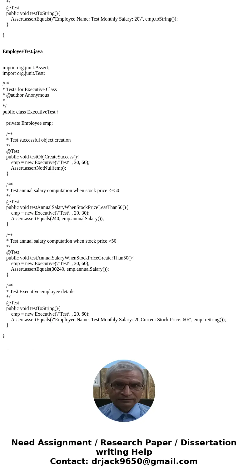 The first programming project involves writing a program that computes the salaries for a collection of employees of different types. This program consists of f The first programming project involves writing a program that computes the salaries for a collection of employees of different types. This program consists of f