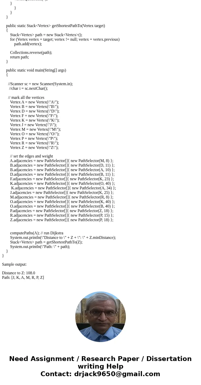 This lab is about finding a path from some source city to a destination city. Cities are represented by the City enum in the provided jar file. CitySelector is  This lab is about finding a path from some source city to a destination city. Cities are represented by the City enum in the provided jar file. CitySelector is