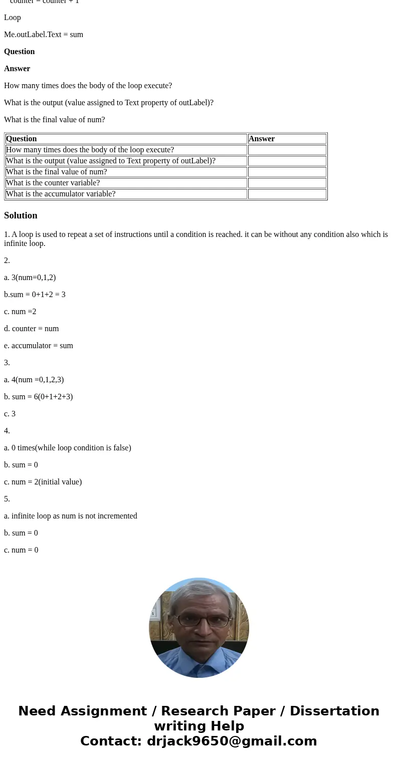 Using Microsoft Visual Basics (.NET) ONLY! (This assignment encompasses Do-Loop concepts from Chapter 5. The next assignment will cover For-Next loops and Strin Using Microsoft Visual Basics (.NET) ONLY! (This assignment encompasses Do-Loop concepts from Chapter 5. The next assignment will cover For-Next loops and Strin