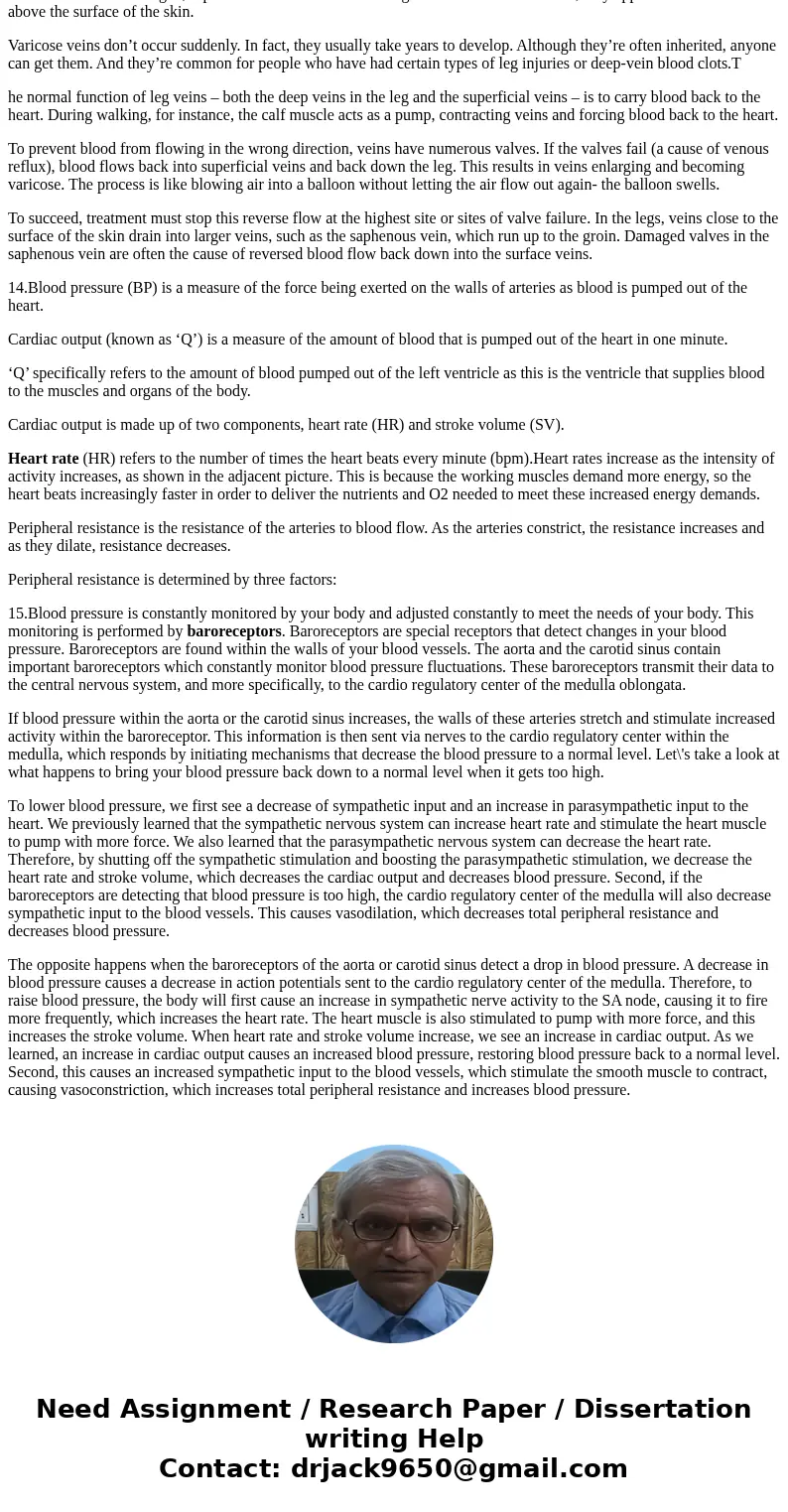  What helps move the blood \