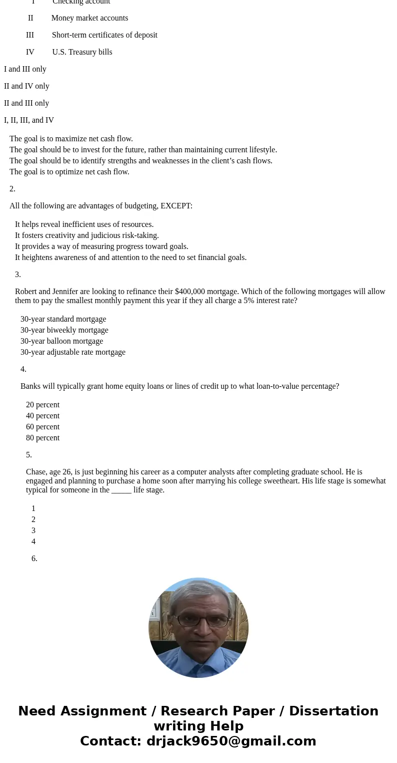 Which of the following statements concerning cash flow planning is correct? The goal is to maximize net cash flow. The goal should be to invest for the future,  Which of the following statements concerning cash flow planning is correct? The goal is to maximize net cash flow. The goal should be to invest for the future,