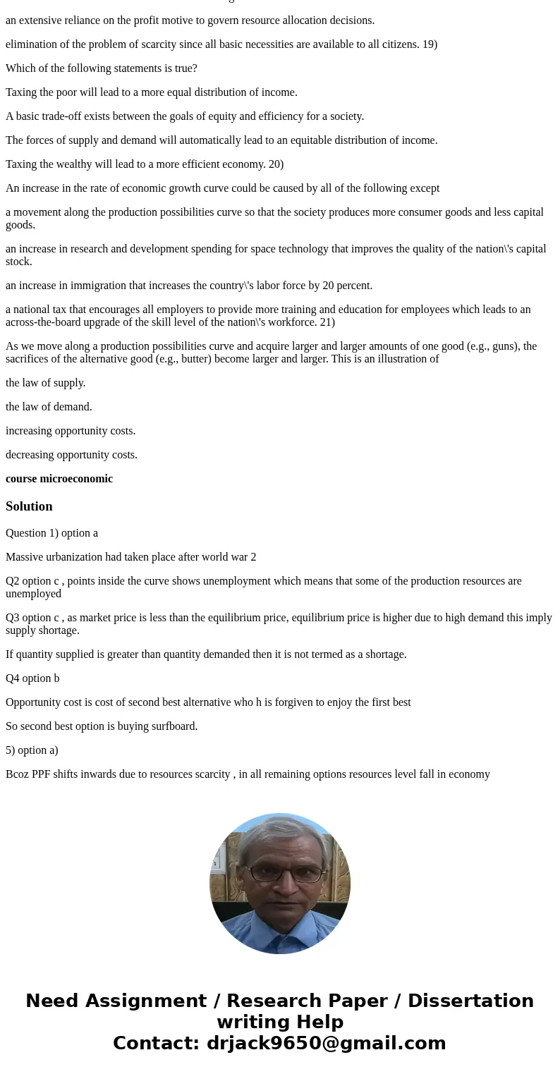 1) Economic growth was stimulated by suburbanization in the 15 years following World War II. from the mid 1960s to the mid 1970s. after the Persian Gulf War. in 1) Economic growth was stimulated by suburbanization in the 15 years following World War II. from the mid 1960s to the mid 1970s. after the Persian Gulf War. in