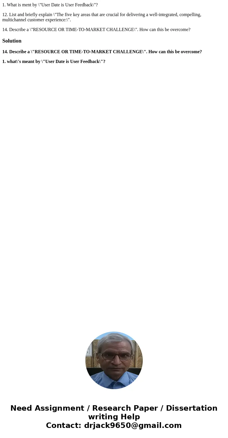 1. What is ment by \ 1. What is ment by \