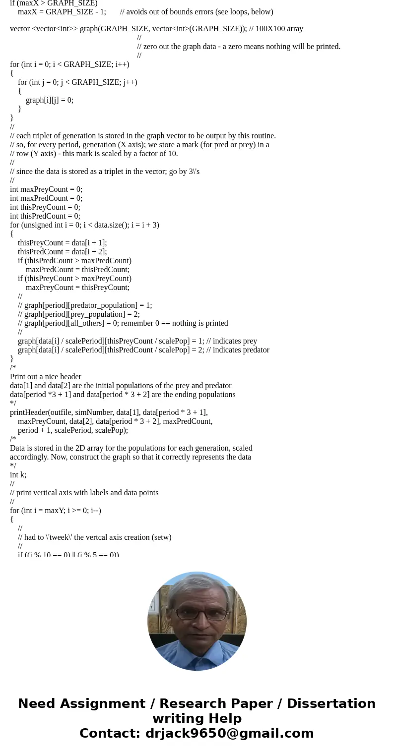 Answer in C++ I already did predator.cpp and prey.cpp, need help with predatorprey.cpp. Assignment Predator / Prey Objectives Reading from and writing to text f Answer in C++ I already did predator.cpp and prey.cpp, need help with predatorprey.cpp. Assignment Predator / Prey Objectives Reading from and writing to text f