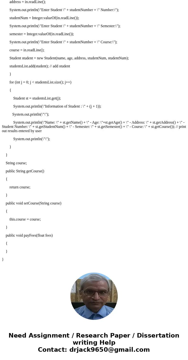 can someone help with the following program that stores tsudents information, along with an explanation on what the moethods are doing please Write a Java progr can someone help with the following program that stores tsudents information, along with an explanation on what the moethods are doing please Write a Java progr