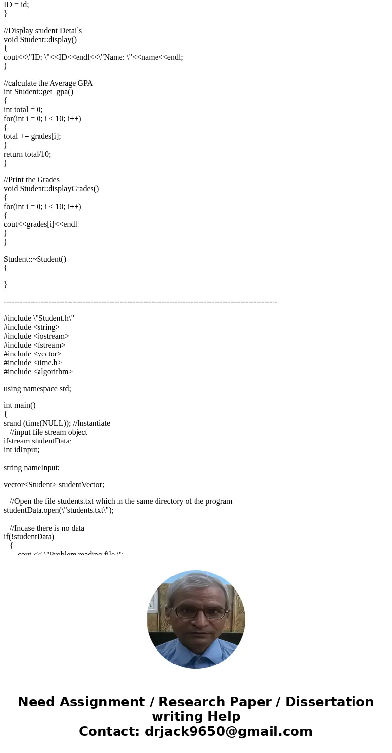 Create a templated class with the name “Student” that will act as a container adapter. The class will have the following properties: 1. Student name: as std::st