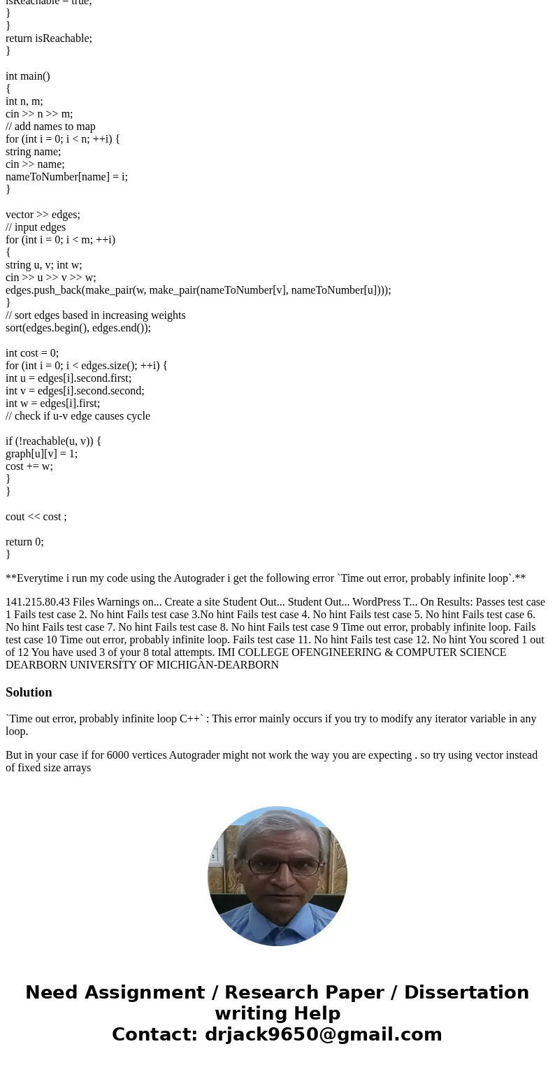 How to make the max number of vertices is 6000? The following code works 100% using Xcode, but when i run the code using the Autograder, i got the following err How to make the max number of vertices is 6000? The following code works 100% using Xcode, but when i run the code using the Autograder, i got the following err