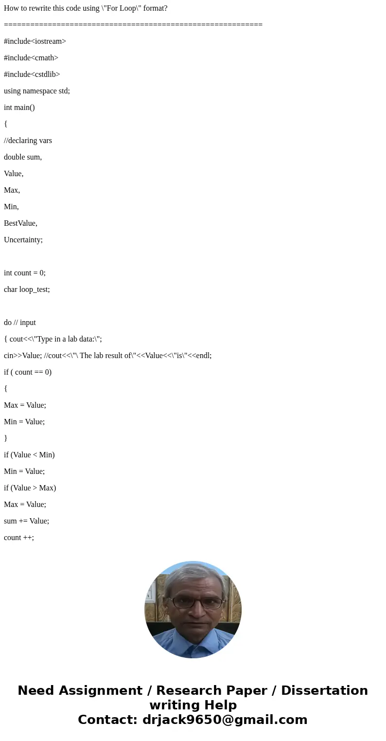 How to rewrite this code using \ How to rewrite this code using \