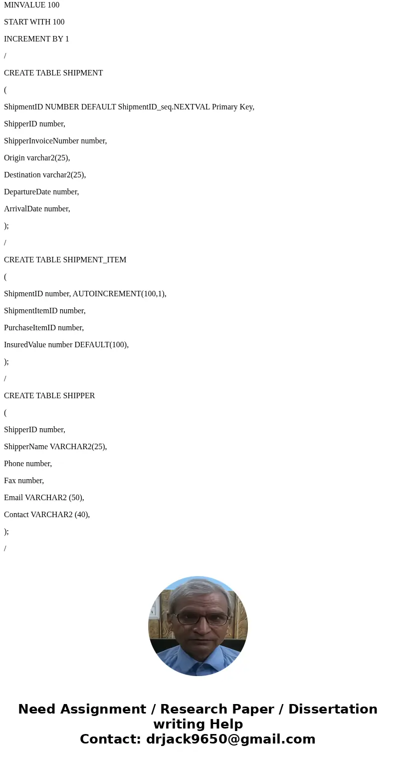 I don;t think I\'m on the right track at all for answering this question ( CREATE TABLE STORE ( StoreID nchar(10) Primary key, StoreName varchar2(25), City varc I don;t think I\'m on the right track at all for answering this question ( CREATE TABLE STORE ( StoreID nchar(10) Primary key, StoreName varchar2(25), City varc