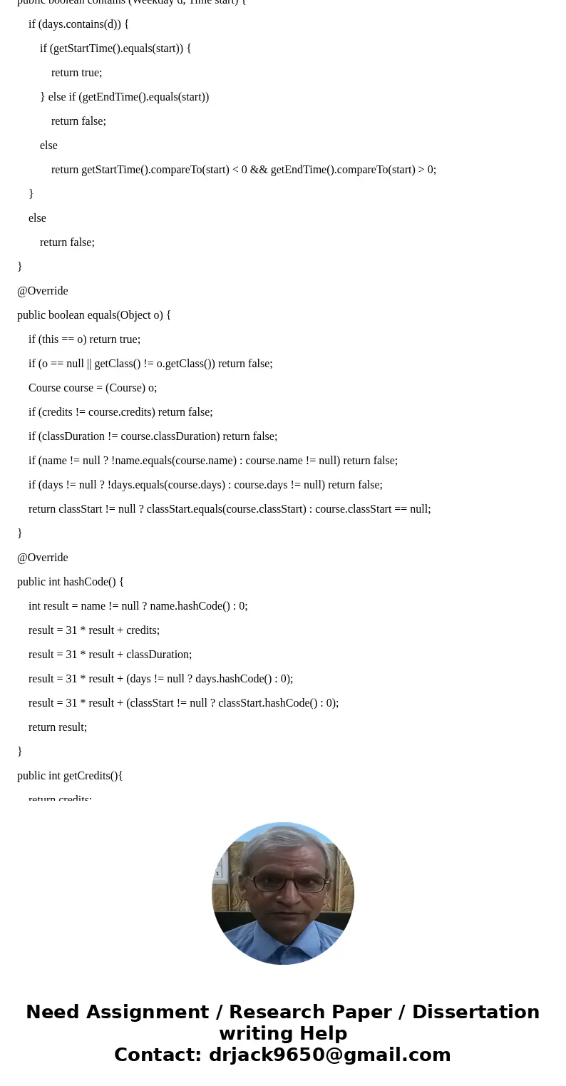 I need help creating this class with the classes that I already have. here are the classes that I have: Time Class: import com.sun.org.apache.xerces.internal.im I need help creating this class with the classes that I already have. here are the classes that I have: Time Class: import com.sun.org.apache.xerces.internal.im