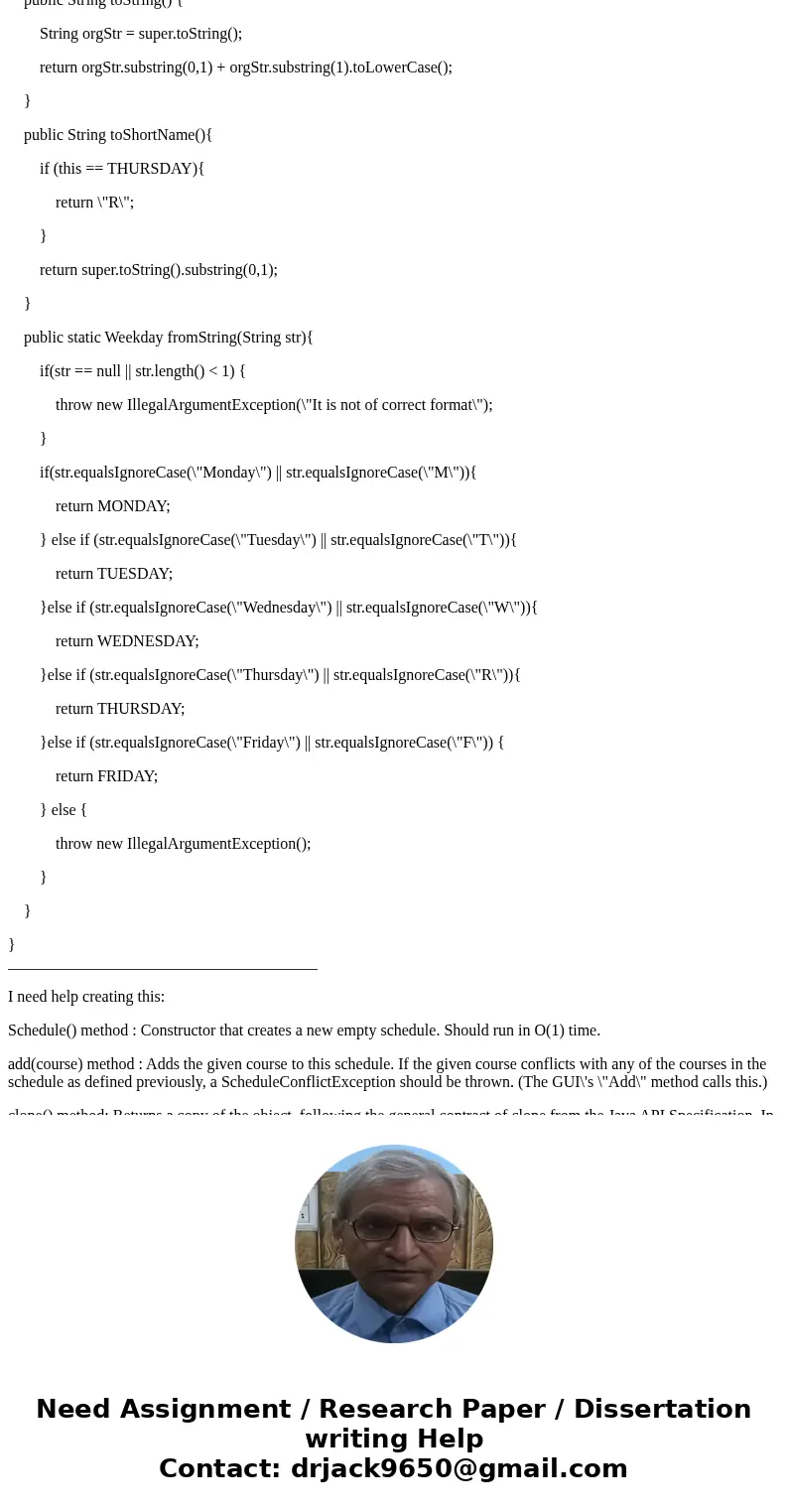 I need help creating this class with the classes that I already have. here are the classes that I have: Time Class: import com.sun.org.apache.xerces.internal.im I need help creating this class with the classes that I already have. here are the classes that I have: Time Class: import com.sun.org.apache.xerces.internal.im