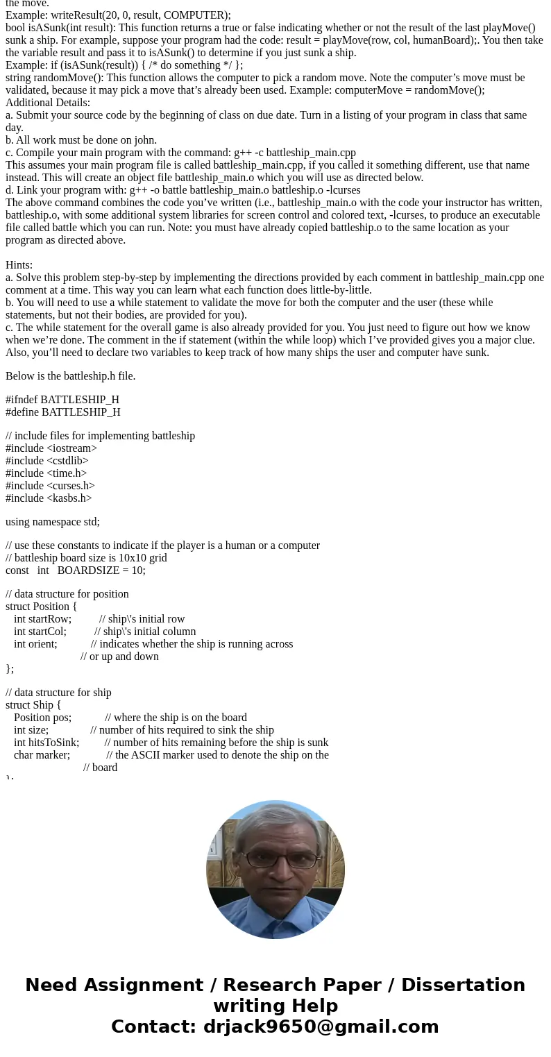 I need some help with my code in C++. The problem is listed below along with tips I was given as well as my attempt at the code and the neccesary files. Objecti I need some help with my code in C++. The problem is listed below along with tips I was given as well as my attempt at the code and the neccesary files. Objecti