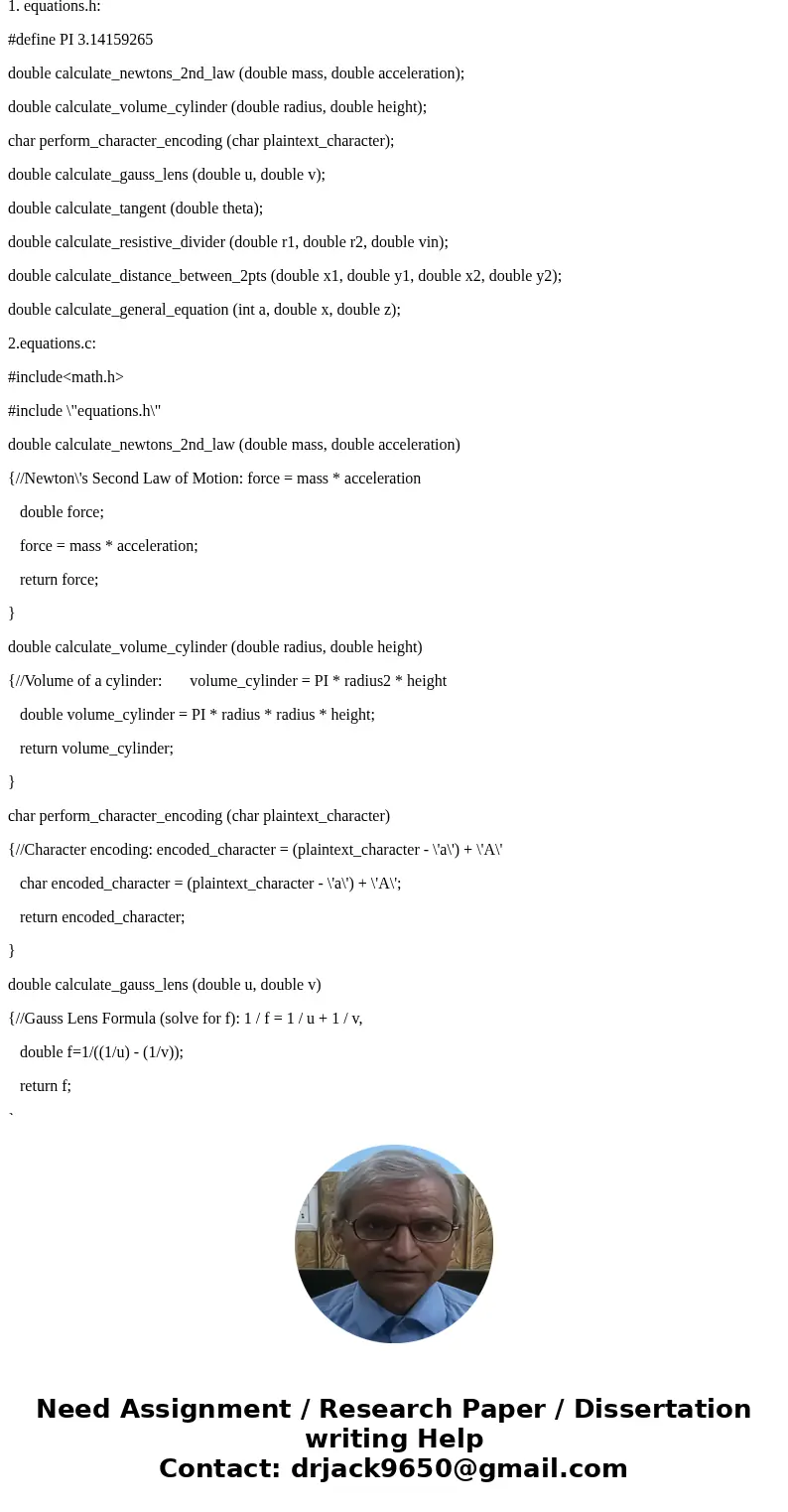 Please, write the answer in C+ For this program you will build a modular equation evaluator (you may want to start from your solution to programming assignment  Please, write the answer in C+ For this program you will build a modular equation evaluator (you may want to start from your solution to programming assignment