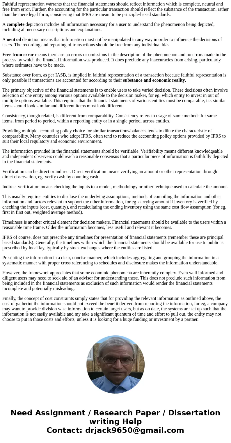 Provide a brief description of the qualitative characteristics of useful information including relevance/materiality and the cost constraint.SolutionThe framewo Provide a brief description of the qualitative characteristics of useful information including relevance/materiality and the cost constraint.SolutionThe framewo