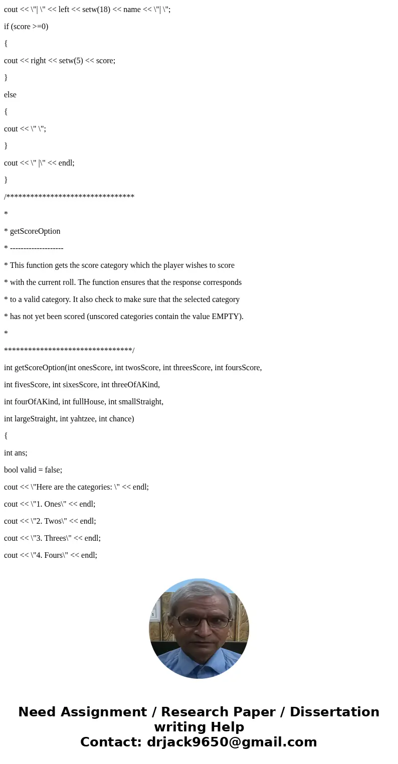 (P/S : I don\'t know how to calculate the score and how to put it inside the table, I include code as well ) For this assignment, you will be implementing the c
