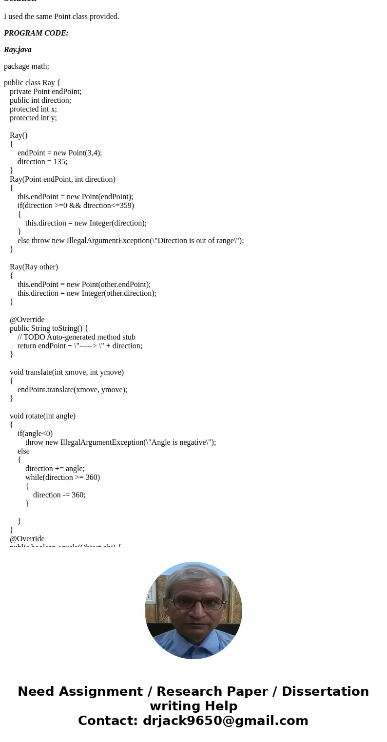 Read carefully. Im not sure if the point class is correct but posting it too. In this program, you are to write 3 different classes that should work together as Read carefully. Im not sure if the point class is correct but posting it too. In this program, you are to write 3 different classes that should work together as