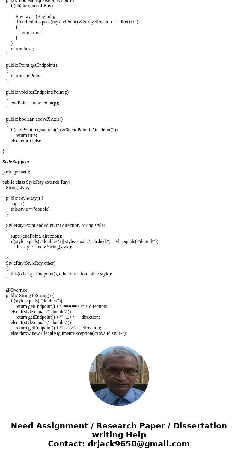 Read carefully. Im not sure if the point class is correct but posting it too. In this program, you are to write 3 different classes that should work together as Read carefully. Im not sure if the point class is correct but posting it too. In this program, you are to write 3 different classes that should work together as