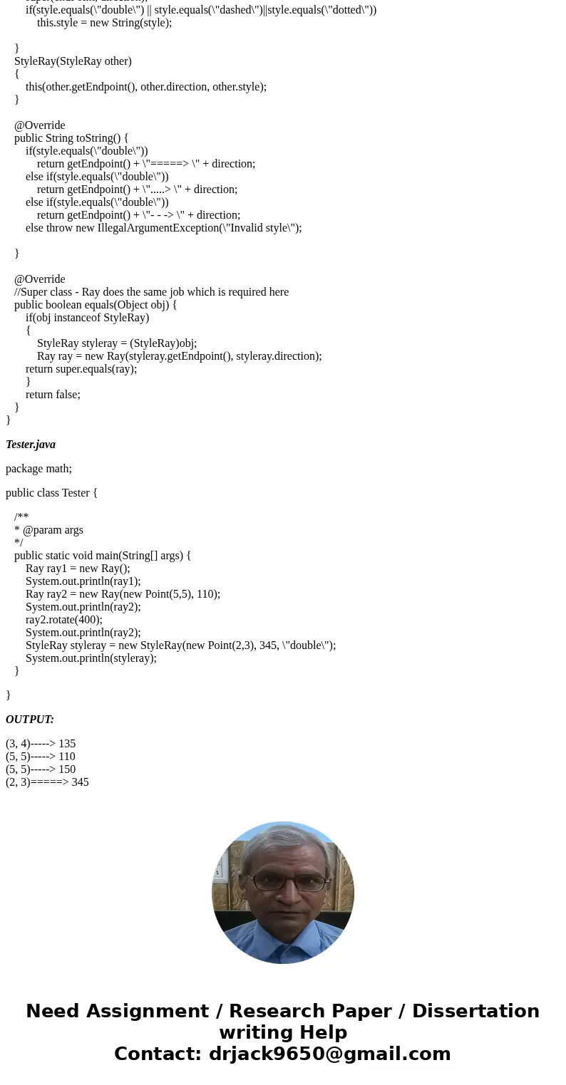 Read carefully. Im not sure if the point class is correct but posting it too. In this program, you are to write 3 different classes that should work together as Read carefully. Im not sure if the point class is correct but posting it too. In this program, you are to write 3 different classes that should work together as