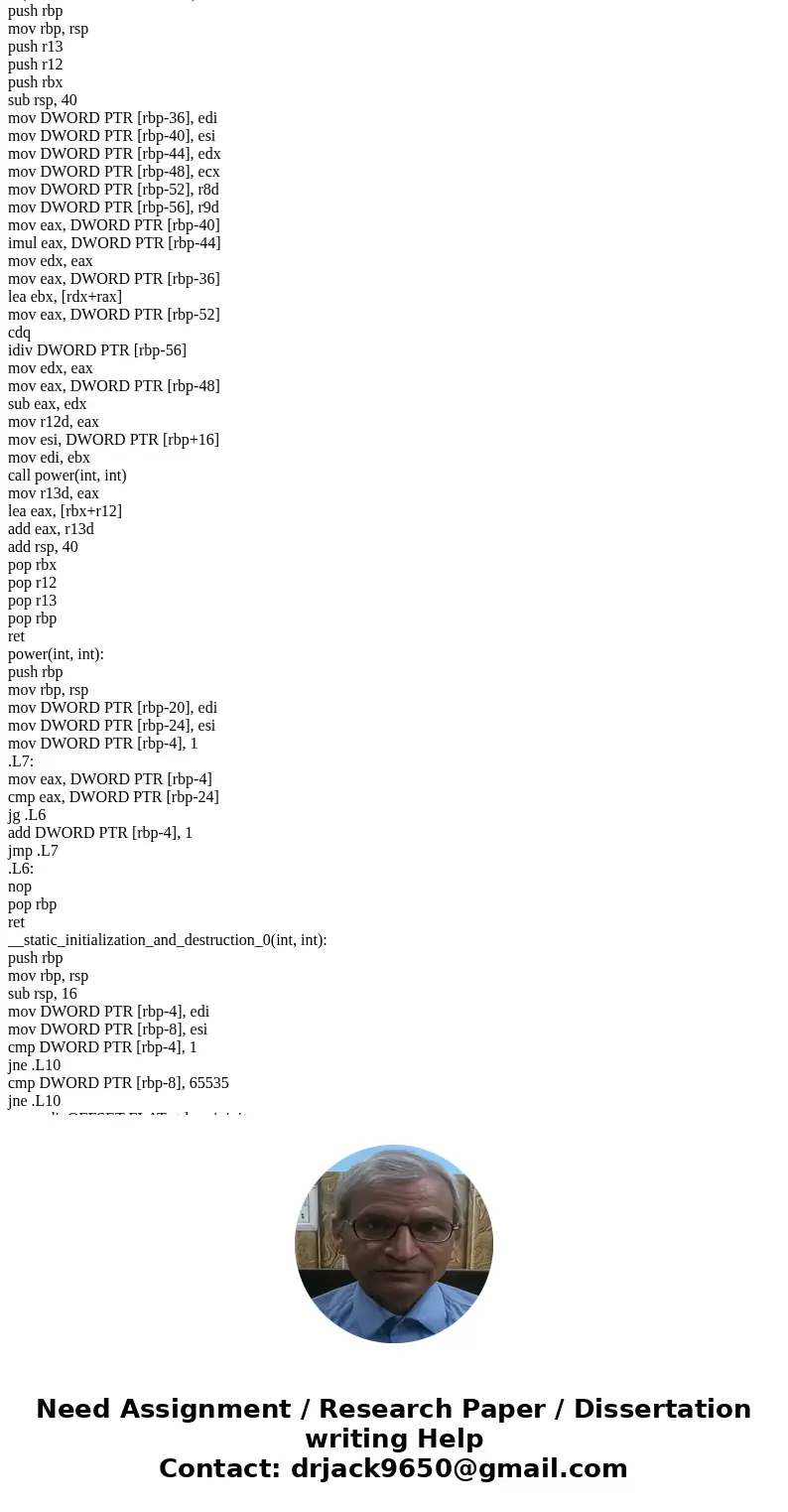 Requirements: 1. Translate the following three subroutines into assembly language. main() { fn(1,3,2,4,8,6,5); } fn(int a, b, c, d, e, f, g) { register int x, y