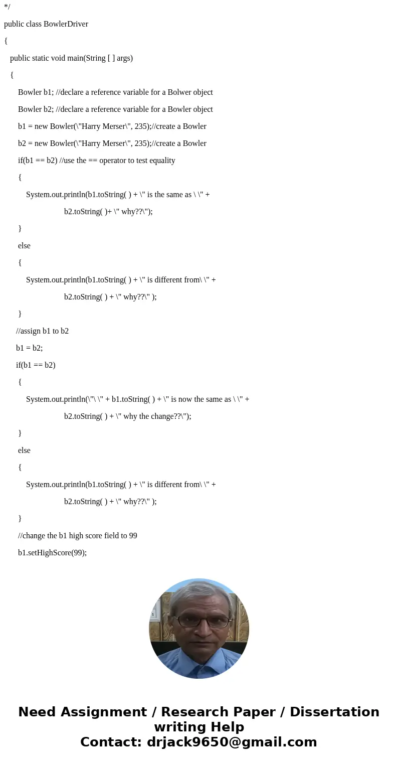 Run the following code and answer these 5 questions: 1. Bowler Name: Harry Merser Highest Score: 235.0 is different from Bowler Name: Harry Merser Highest Score