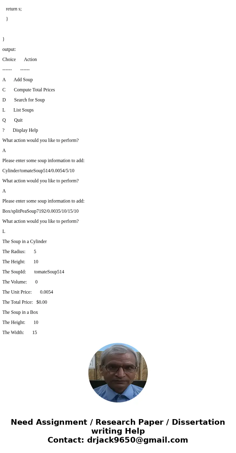 These are the outputs which should match they are 4 of them :- output 1 - output 2 - output 3 - output 4 - Here is the Assingment5.java file can make changes to These are the outputs which should match they are 4 of them :- output 1 - output 2 - output 3 - output 4 - Here is the Assingment5.java file can make changes to