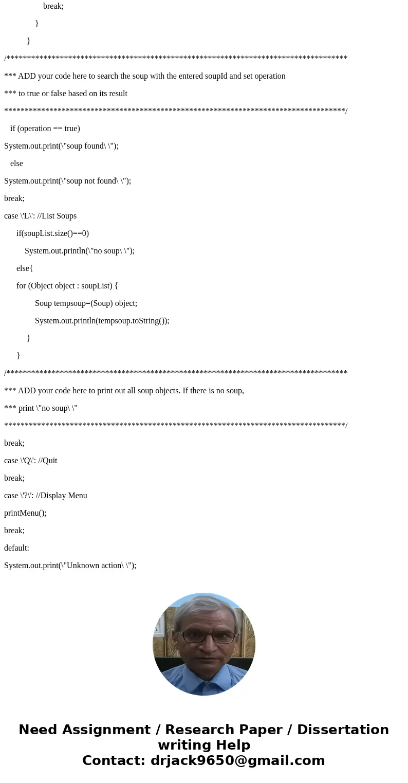 These are the outputs which should match they are 4 of them :- output 1 - output 2 - output 3 - output 4 - Here is the Assingment5.java file can make changes to These are the outputs which should match they are 4 of them :- output 1 - output 2 - output 3 - output 4 - Here is the Assingment5.java file can make changes to