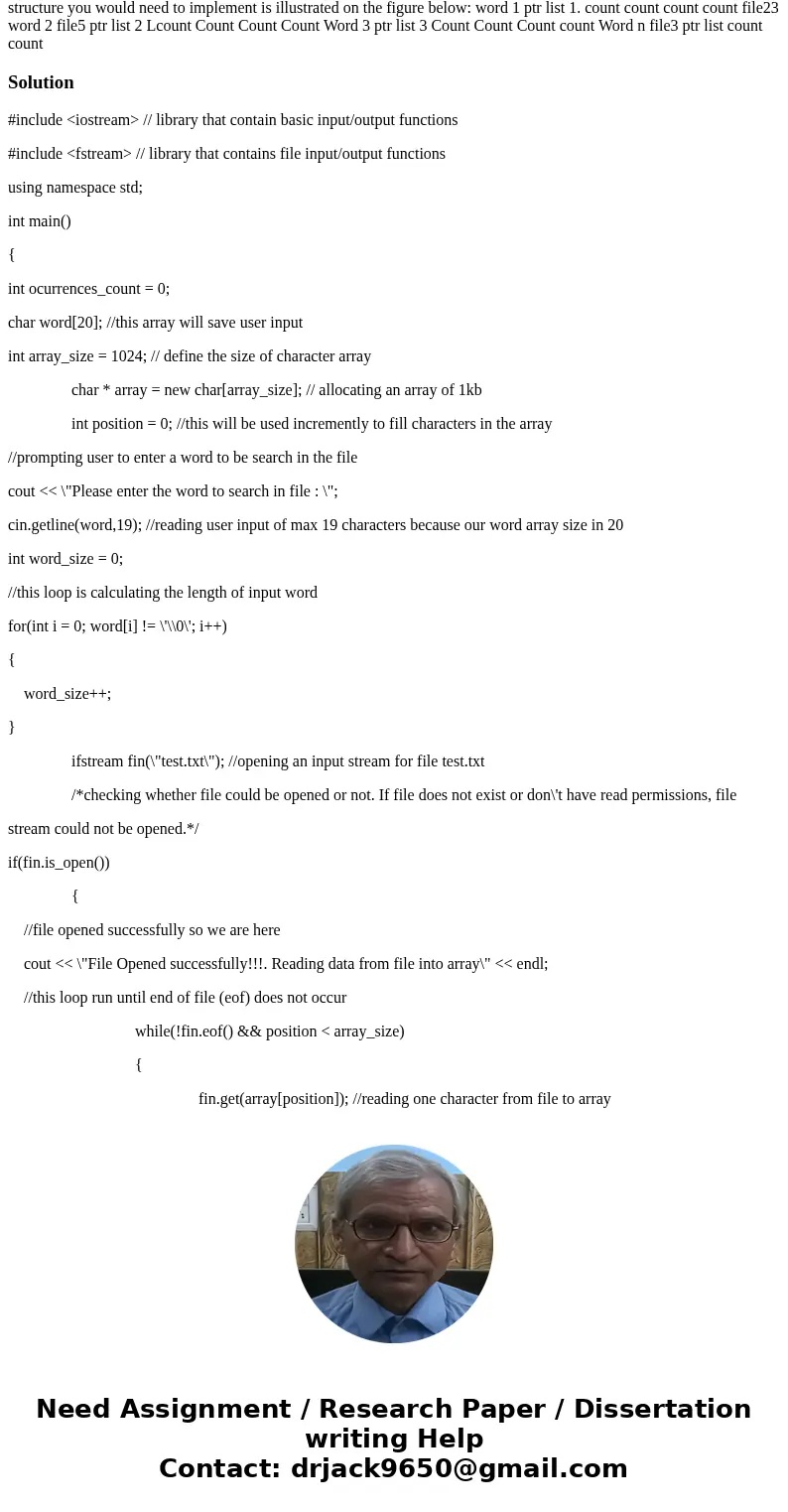 This is a C++ Project. Project specification: In this project you are going to implement a word search engine using C++(and only C++ please). The search engine  This is a C++ Project. Project specification: In this project you are going to implement a word search engine using C++(and only C++ please). The search engine